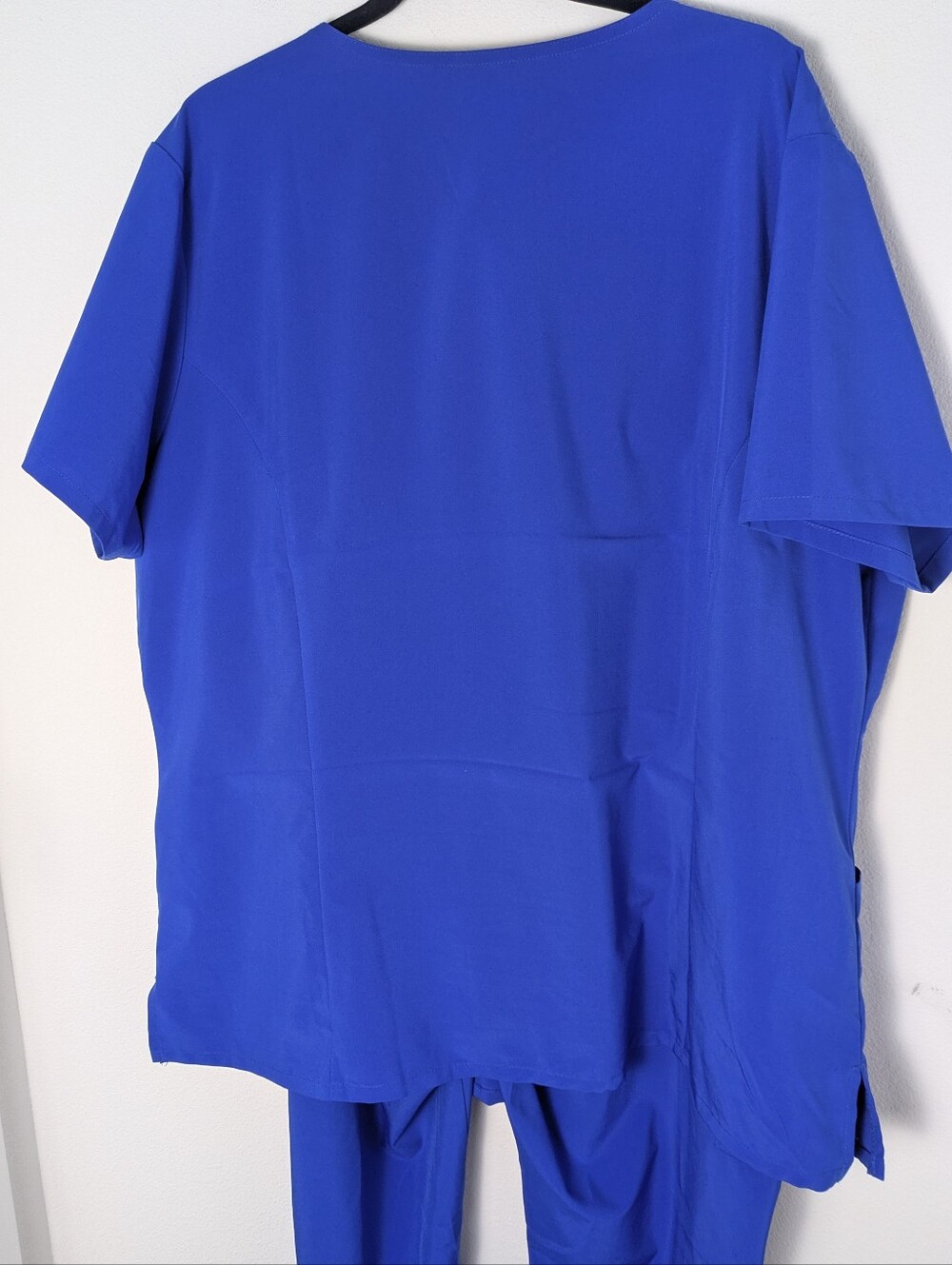 Dickies EDS Essentials Stretch Scrubs Set 2XL Unisex Blue Top & Pants Medical - Picture 4 of 14